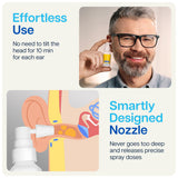 NAVEH PHARMA CleanEars - odeur-menthe: fraîcheur agréable pendant l'utilisation