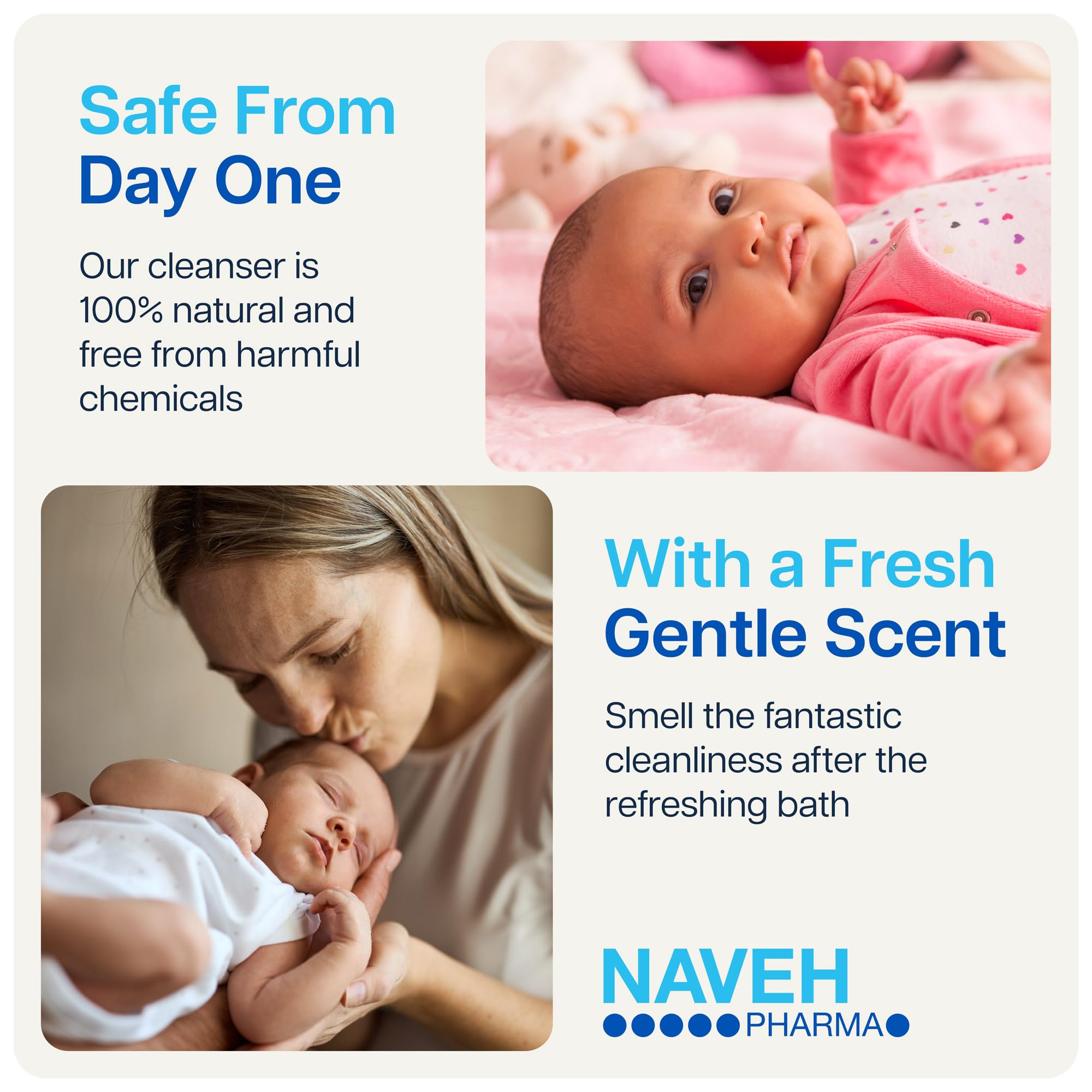 NAVEH PHARMA Cradle Cap Cleanser: sans frottement ni brosse
