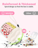 NAVIKIA pilulier avec poignée en nylon, transport robuste lors de déplacements