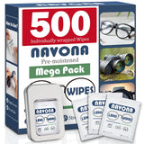 Navona lingettes lunettes pre-humidifiees emballage-individuel: nettoyage rapide et sans traces.