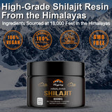 naypiny résine shilajit immunité et bien-être soutenus naturellement.