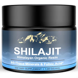 naypiny Shilajit résine dans une bouteille en verre, pureté et vitalité.