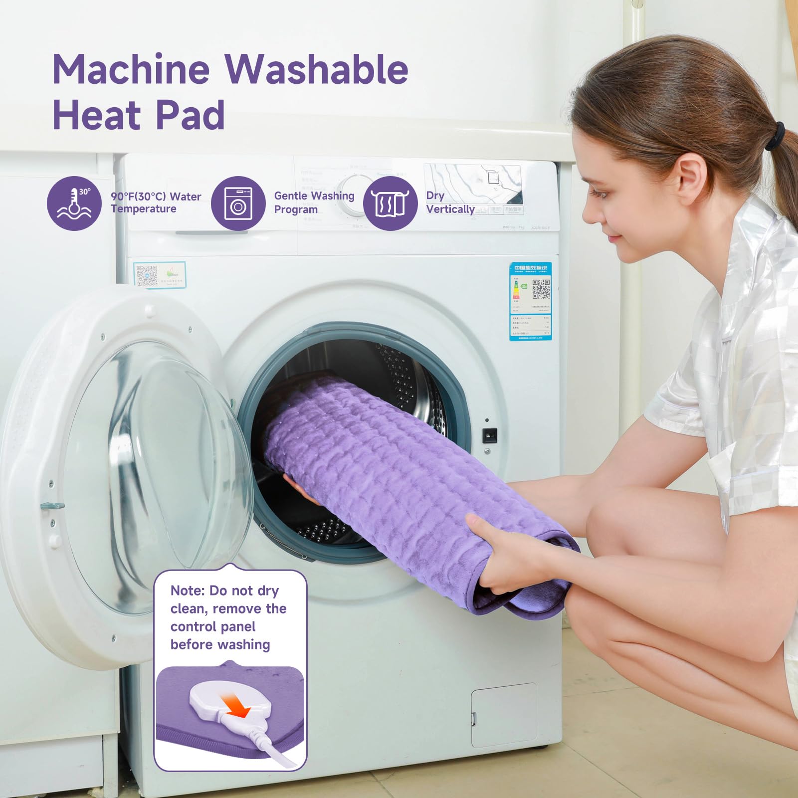 NBKLS Lavage en machine pratique pour entretien facile.