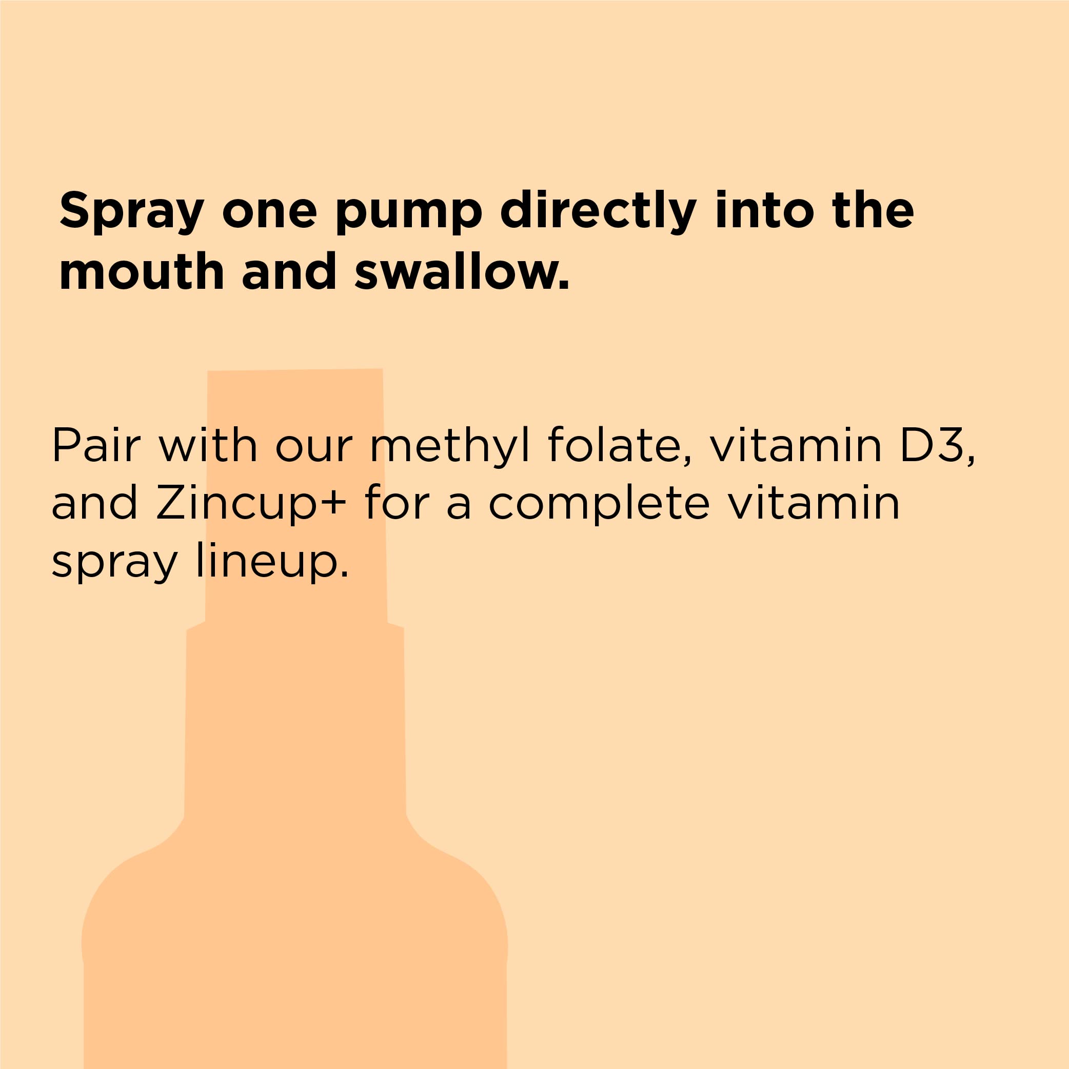 nbpure B12 spray-pulvérisation-langue: absorption rapide et pratique en déplacement
