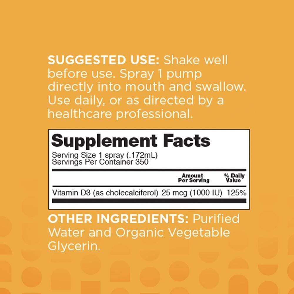 nbpure Vitamine D3 spray – Ingrédients naturels et sans OGM certifiés.