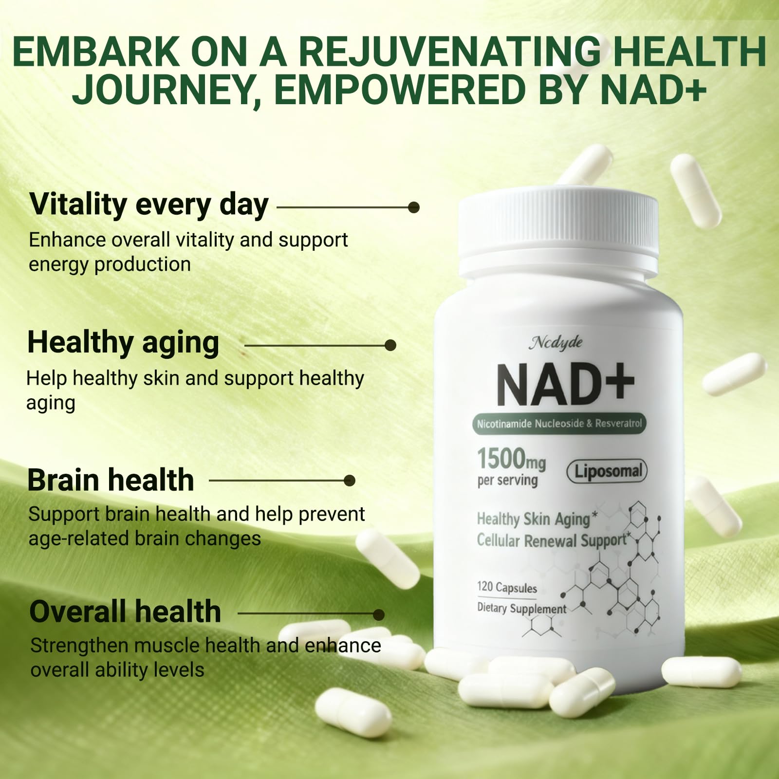 Ncduyde absorption liposomale – meilleure assimilation des nutriments.