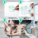 NCHEMDL etui-voyage: compagnon portable pour soins oculaires
