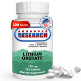 NCI Advanced Research Lithium Orotate 5 mg – Bouteille 200 comprimés, soutien potentiel du bien-être cérébral.