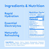 Nectar poudre électrolytes zéro calorie sans sucre: hydratation quotidienne sûre.