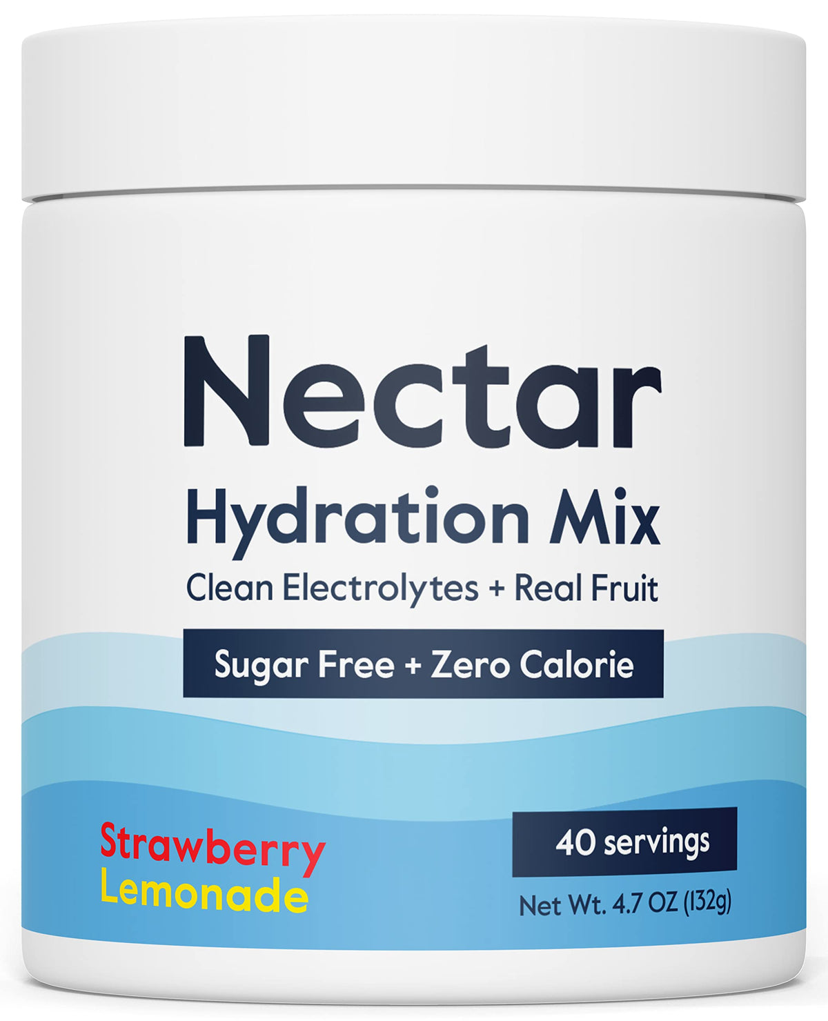 Nectar: tub d'électrolytes sans sucre pour une hydratation pratique.