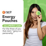 Nectr Energy lot de 4 pochettes pratique pour sessions prolongées