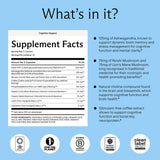 Needed - Capsules d’ashwagandha pour gestion du stress et mémoire potentielle.