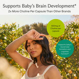 Needed choline prénatale : ingrédients clés, choline chlorure biodisponible.