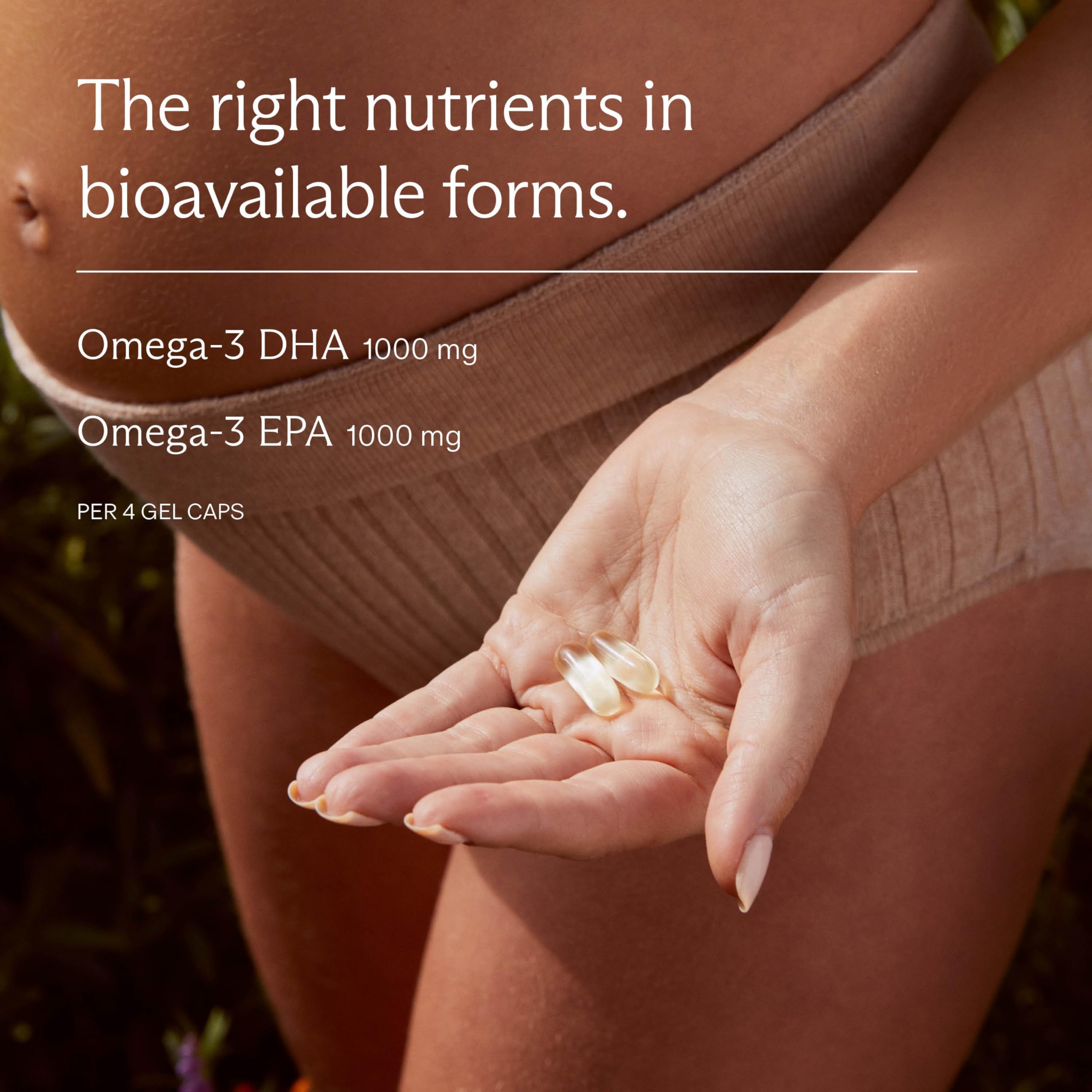 Needed Prenatal Omega-3: Certifié ami de la mer, approvisionnement responsable.