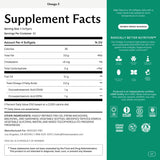 Gélules sans gélatine Needed Prenatal Omega-3 faciles à avaler et sans arrière-goût.