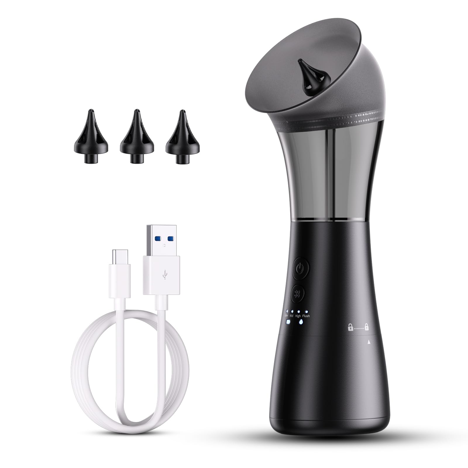 NEGAHU kit-entretien-oreilles ensemble: nettoyage précis à domicile avec plusieurs embouts