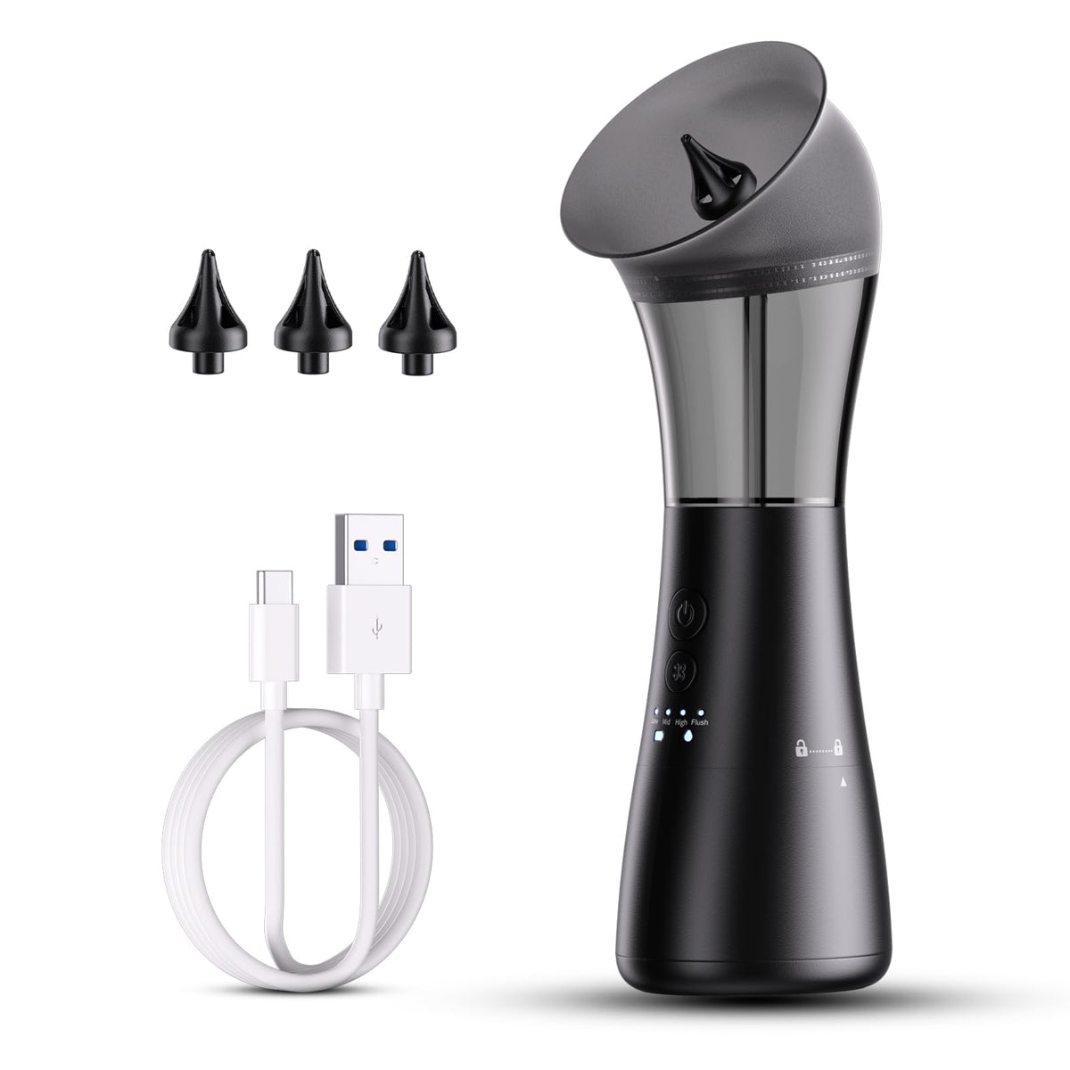 NEGAHU kit-entretien-oreilles ensemble: nettoyage précis à domicile avec plusieurs embouts