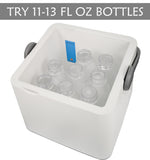 Réservoir de 7 litres et isolation triple pour longue fraîcheur.