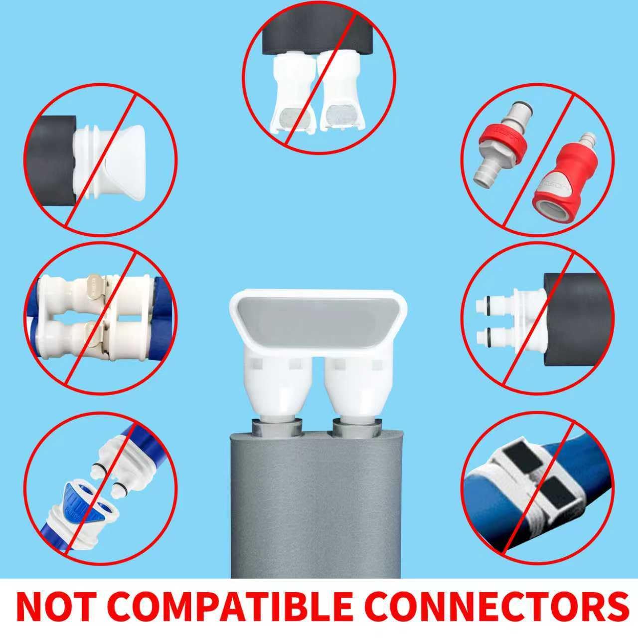 Connecteur NEHOO et tuyau 1/4 pouce compatibles
