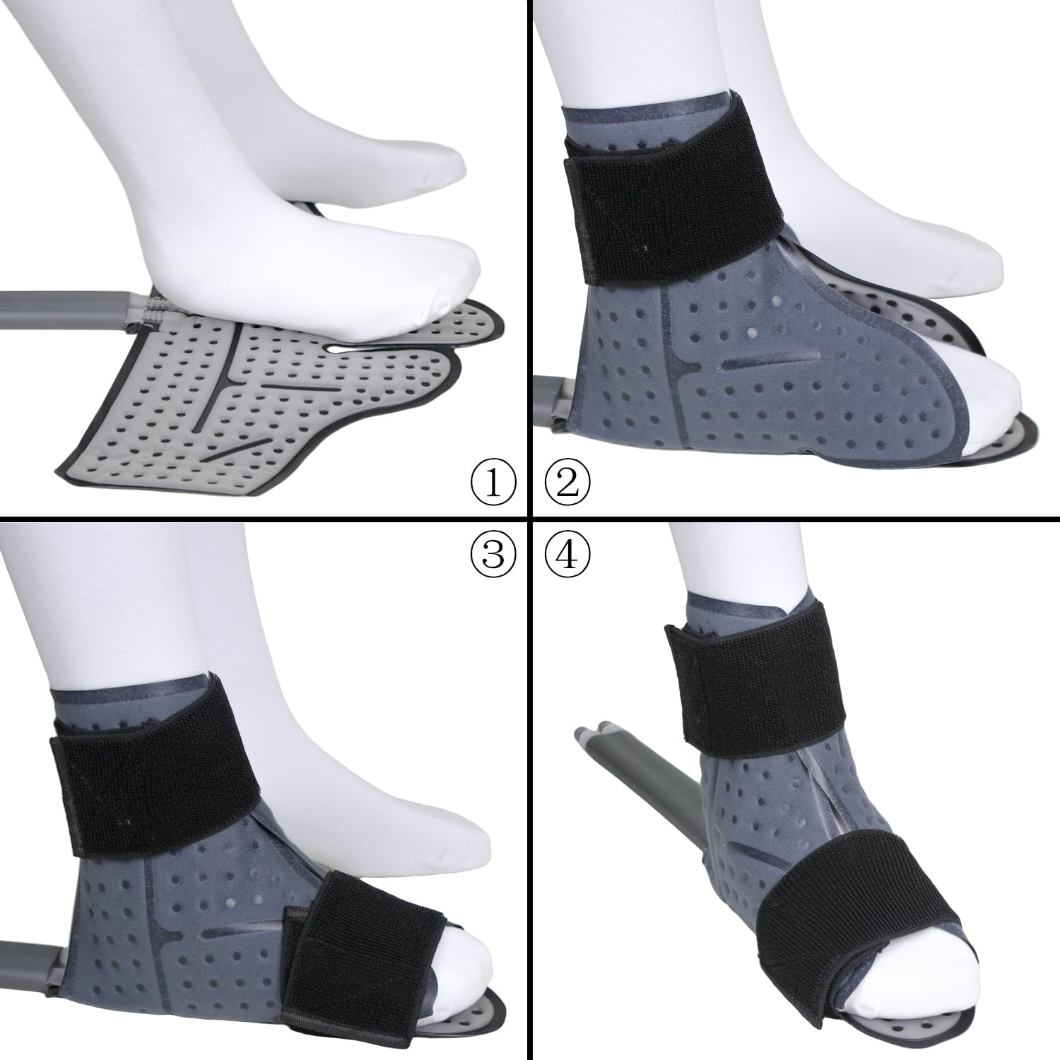 Coussin-cheville NEHOO en TPU translucide pour flexibilité et confort