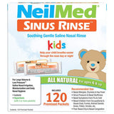 NeilMed lavage nasal – emballage de 120 sachets pediatriques.