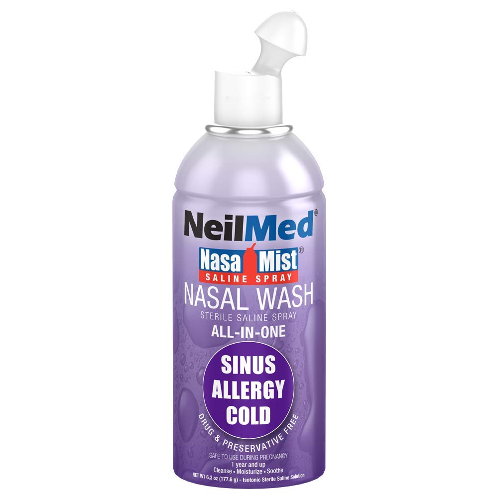 NeilMed NasaMist – bouteille pratique pour hydratation nasale quotidienne.