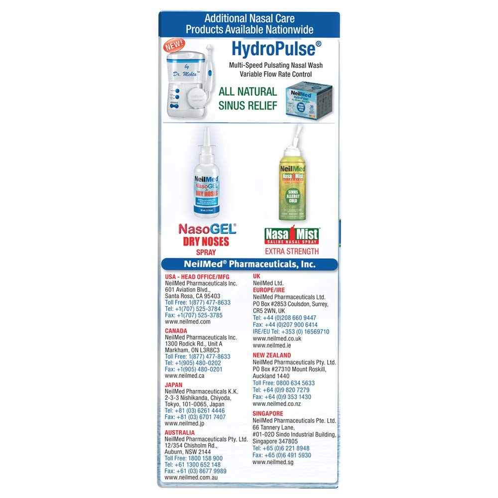 NeilMed Sinus Rinse — utilisation quotidienne possible, pratique et fiable.