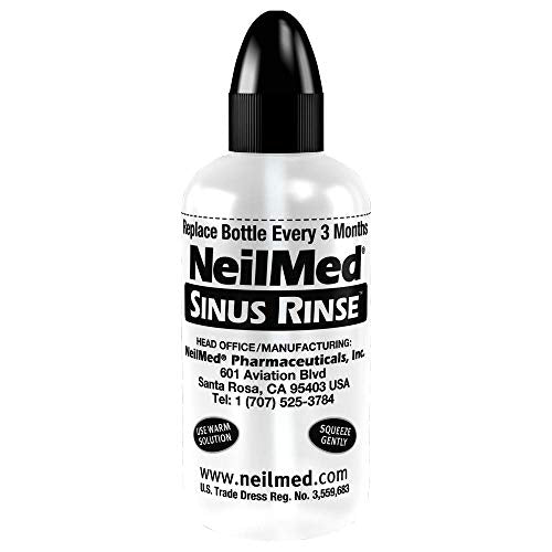 NeilMed Sinus Rinse — idéale en voyage, rinçage nasal pratique partout.