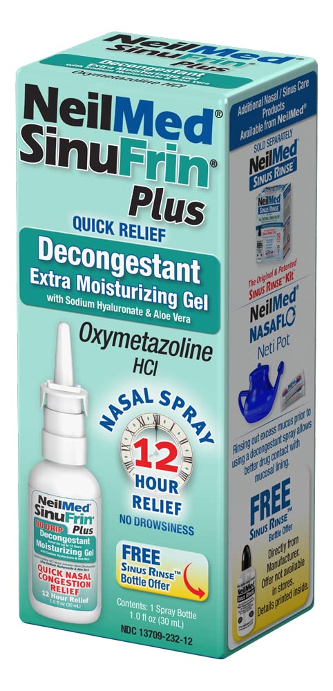 Flacon SinuFrin avec applicateur sans goutte pour respiration plus fluide.