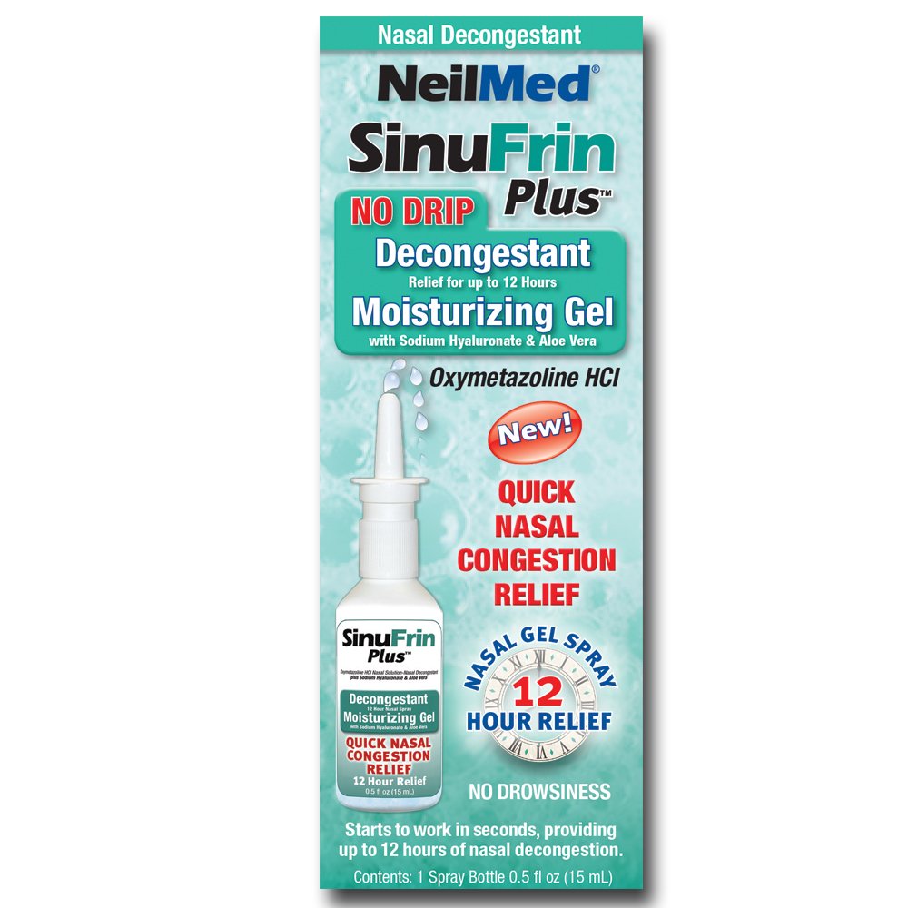 NeilMed Sinufrin Plus – application nasale apaisante pour usage quotidien.