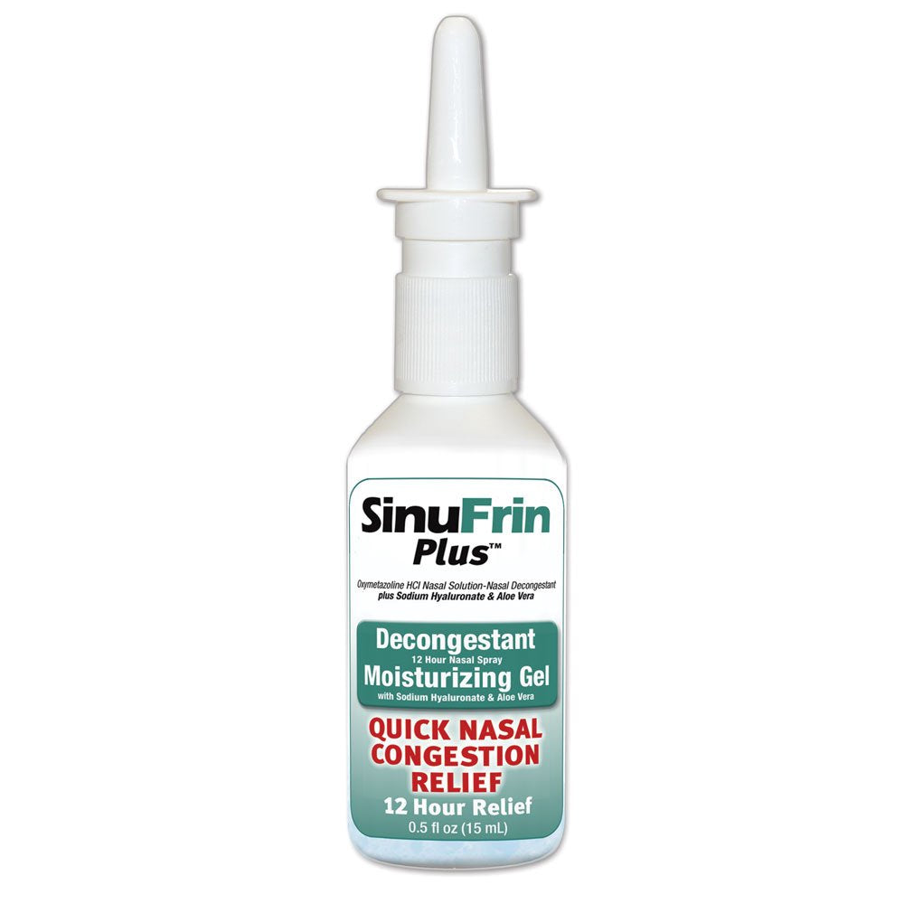 NeilMed Sinufrin Plus – flacon portable idéal en déplacement.