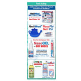 NeilMed Sinufrin Plus – emballage compact et format portable.