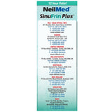 NeilMed Sinufrin Plus – utilisation quotidienne pour hydrater et dégager les voies nasales.