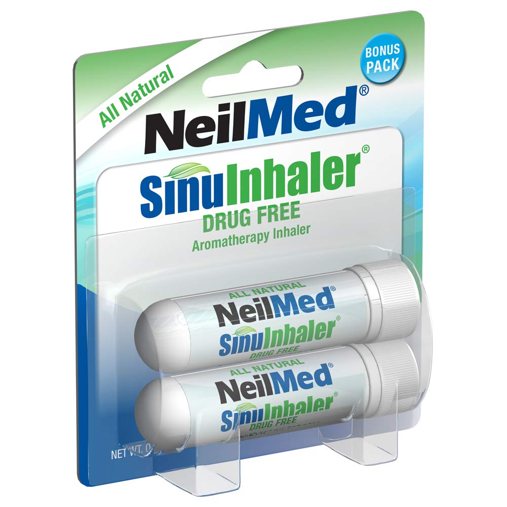 NeilMed SinuInhaler ensemble énergie pour respiration plus claire.