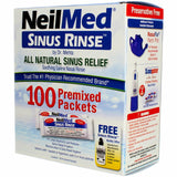 Emballage NeilMed: sachets pre-melanges pour preparation rapide