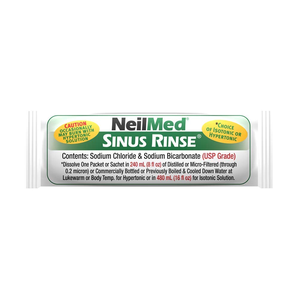 NeilMed Sinus Rinse utilisation après chirurgie des sinus.