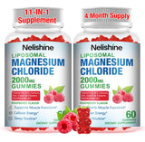 Gommes liposomales Nelishine dans une bouteille, format pratique.