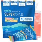 Sachets Nello SuperCalm pratiques pour une détente rapide en déplacement.