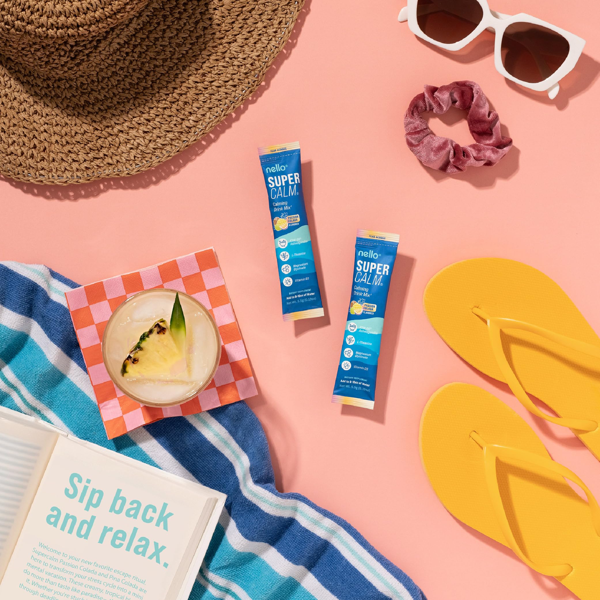 Nello Supercalm sans sucre et sans OGM pour une routine légère.