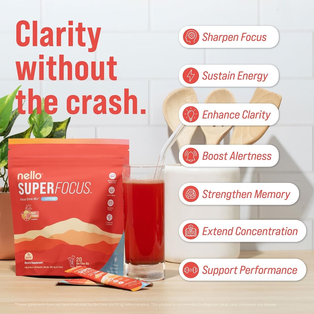 Nello Superfocus format-compact : idéal dans le sac pour une pause productive.