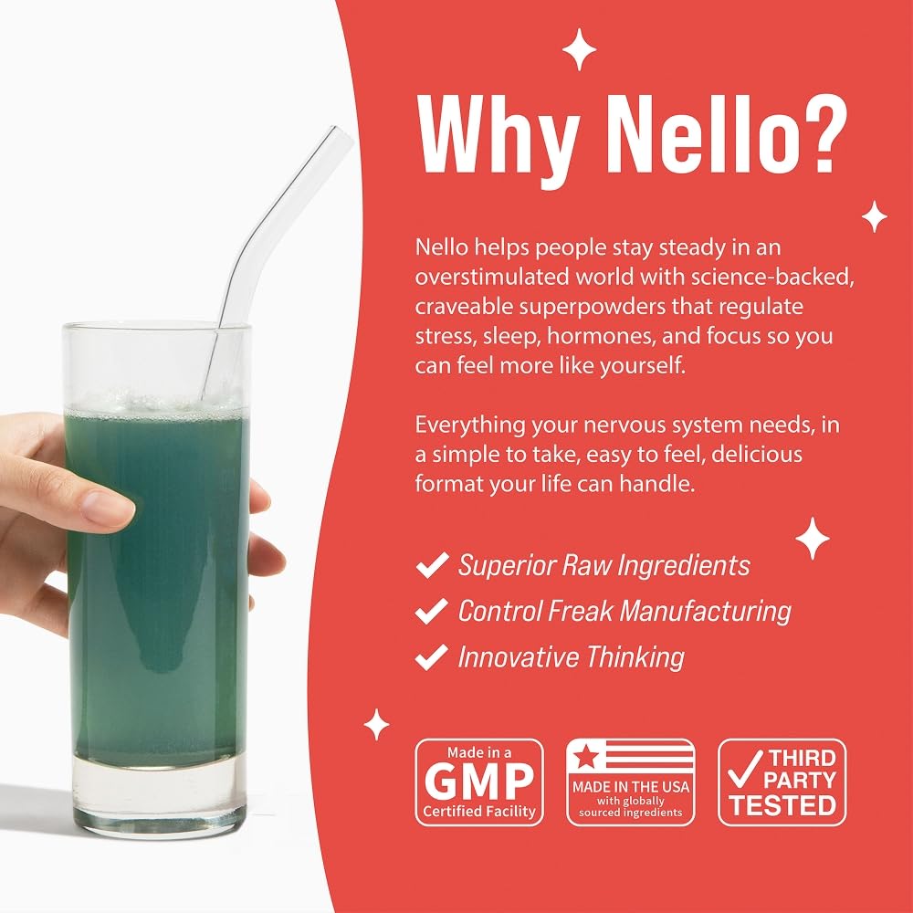 Sans sucre ajouté et sans édulcorants artificiels, énergie pure avec Nello Superfocus