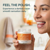 Packaging verre Nelson Naturals zéro déchet prêt pour la routine quotidienne.