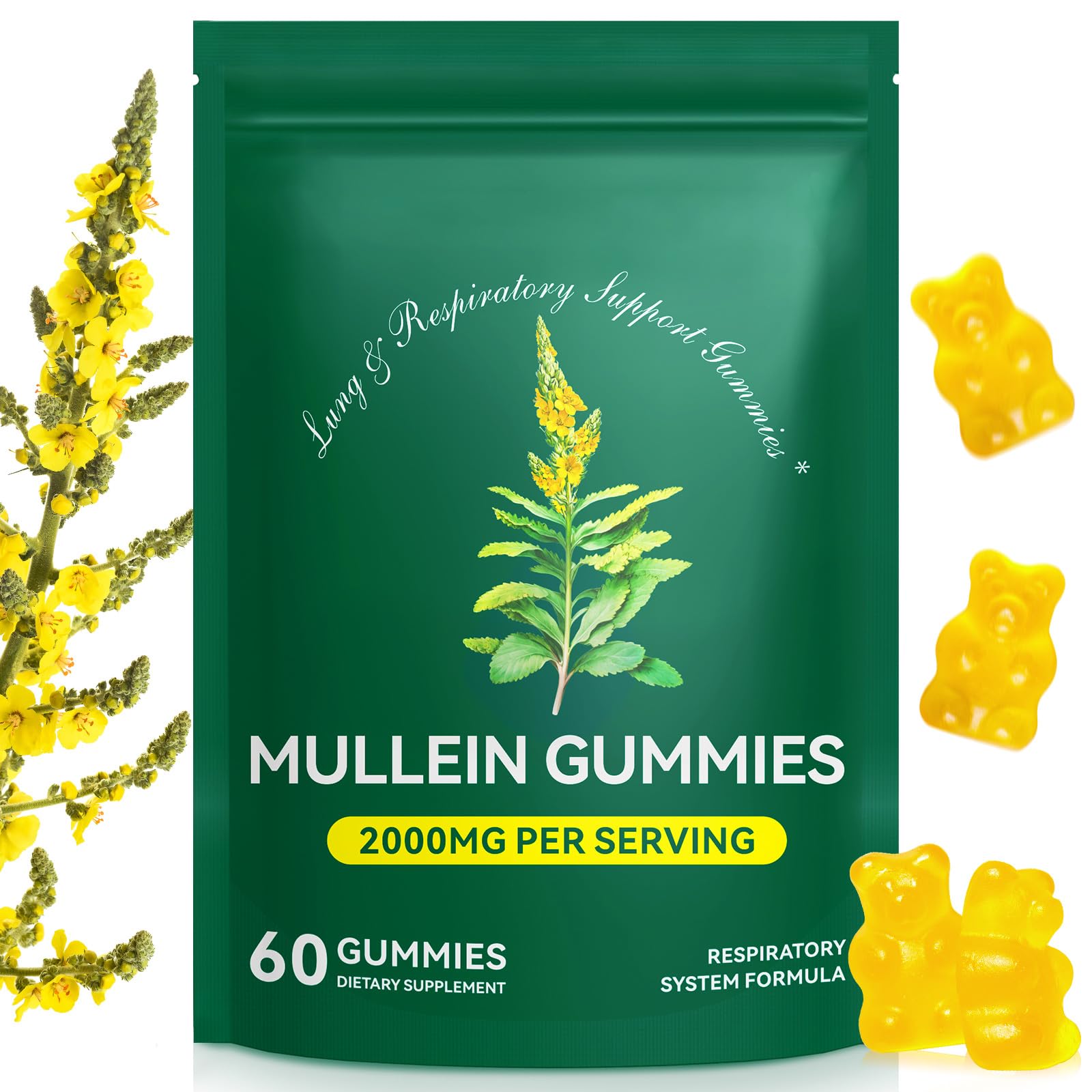 NenMaoKeNu gommes molene – bouteille, soutien respiratoire potentiel.
