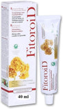 Neo Fitoroid Bio Pommade: bouteille de 40 ml prête à soulager démangeaisons et douleurs.