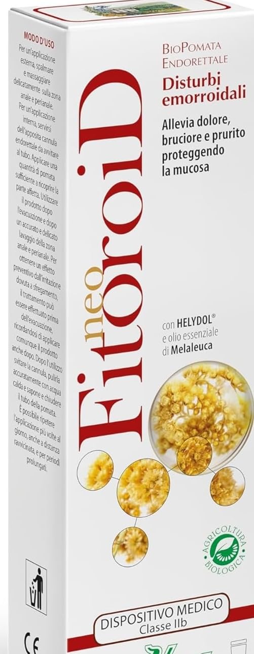 Texture crème Neo Fitoroid Bio prête à apaiser la peau sensible et hydrater.
