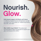 NeoCell Biotin Beauty, goût acai, allure gourmande pour prendre quotidiennement.