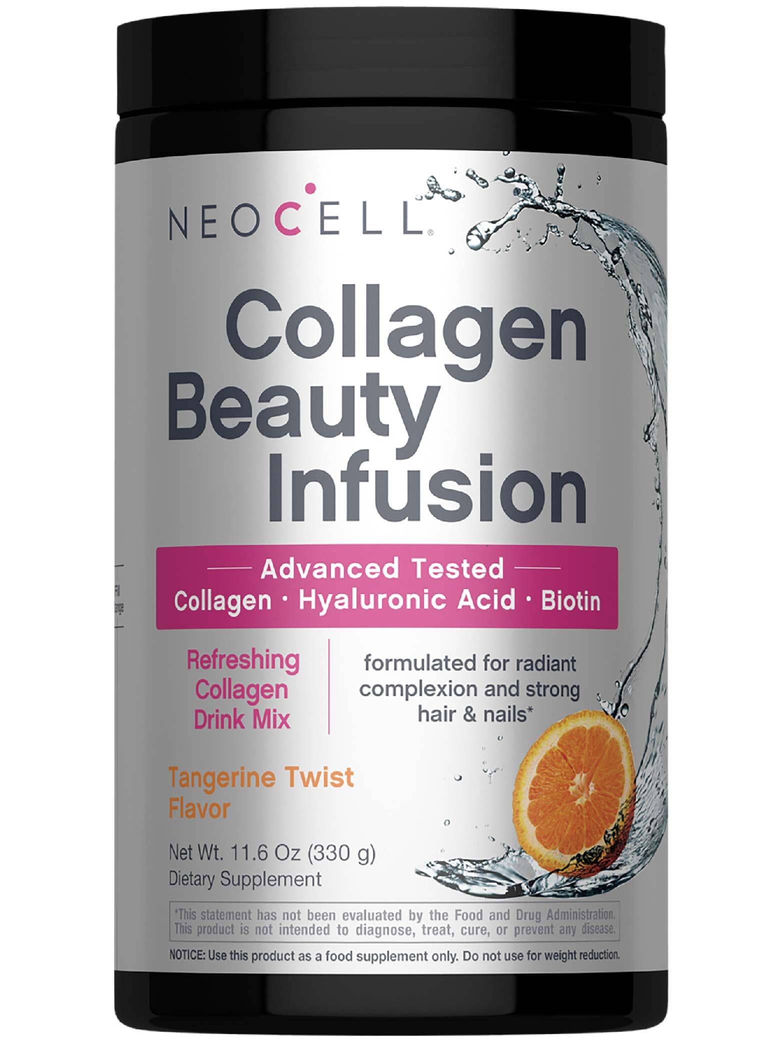 NeoCell Collagen Beauty Infusion en boîte favorise l'éclat de la peau.