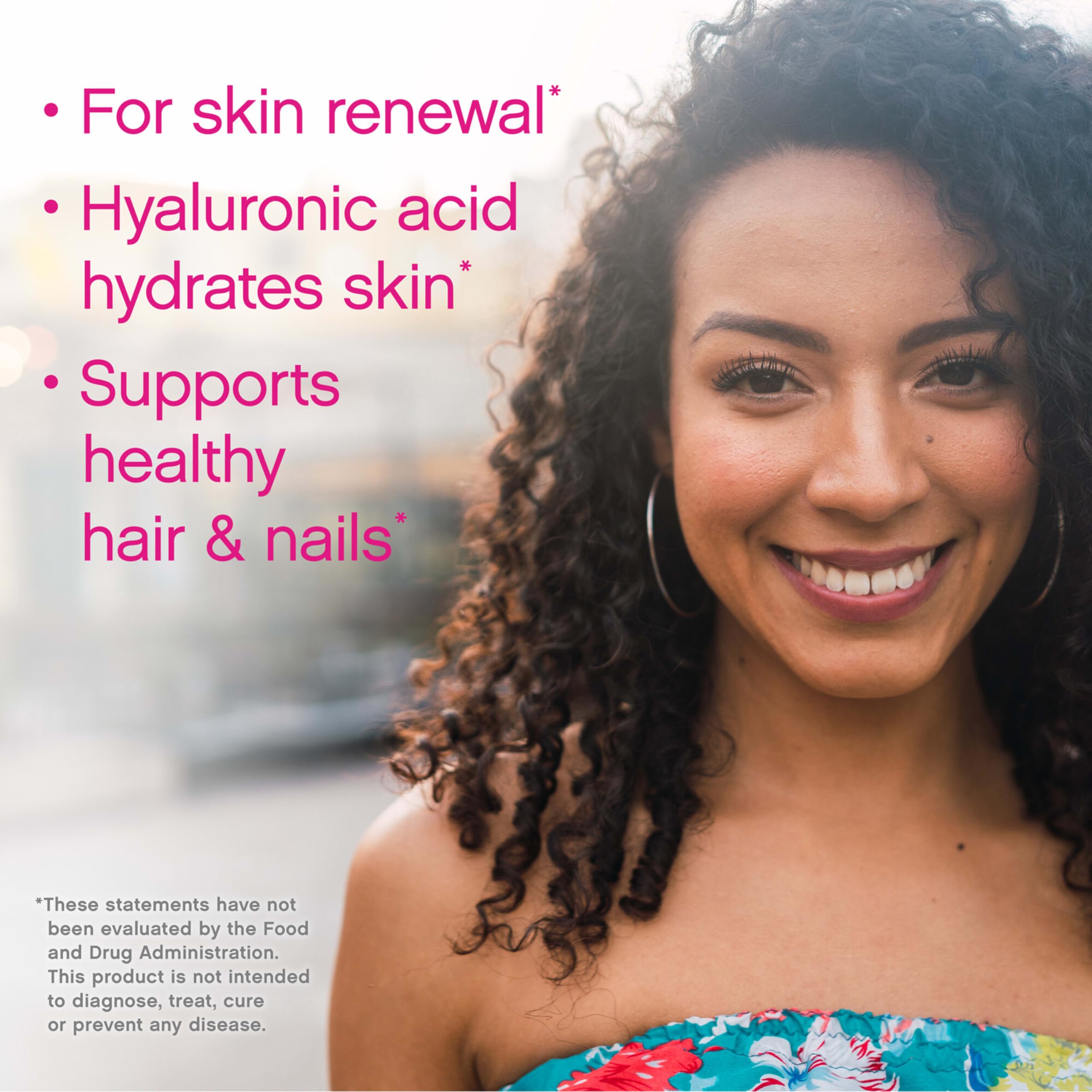 NeoCell hyaluronique gommes peau hydratée et plus souple.
