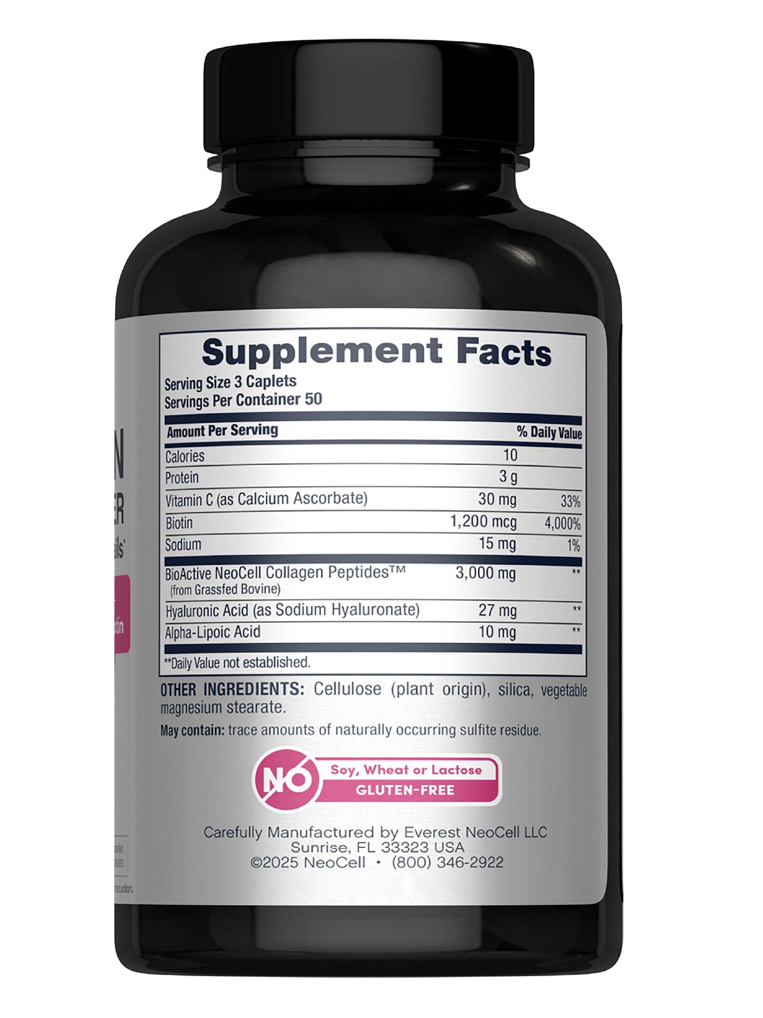 NeoCell Collagen Type 1-3 hydrolysé: soutien cutané