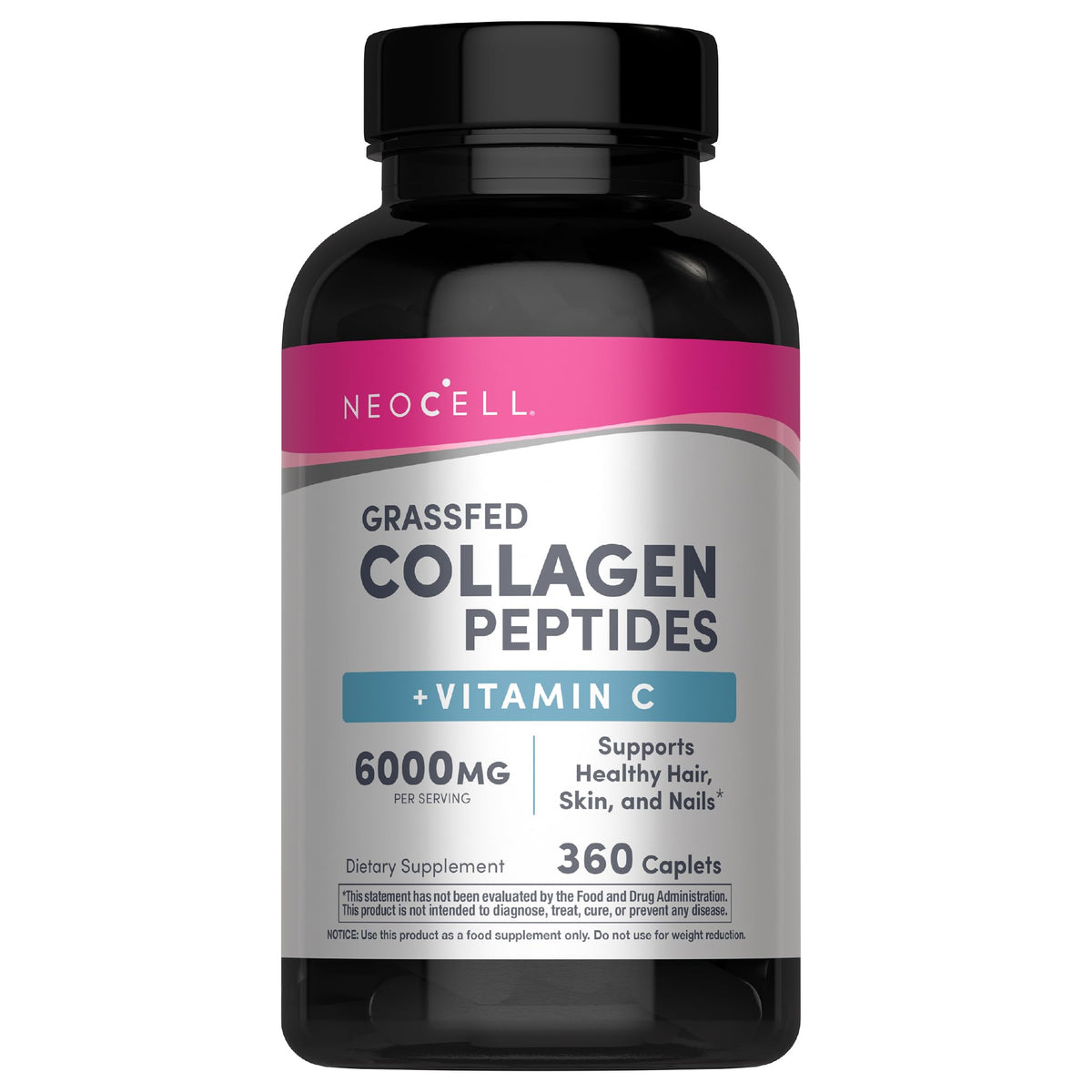 NeoCell Collagene gelules – Bouteille de 360 gelules pour peau et cheveux
